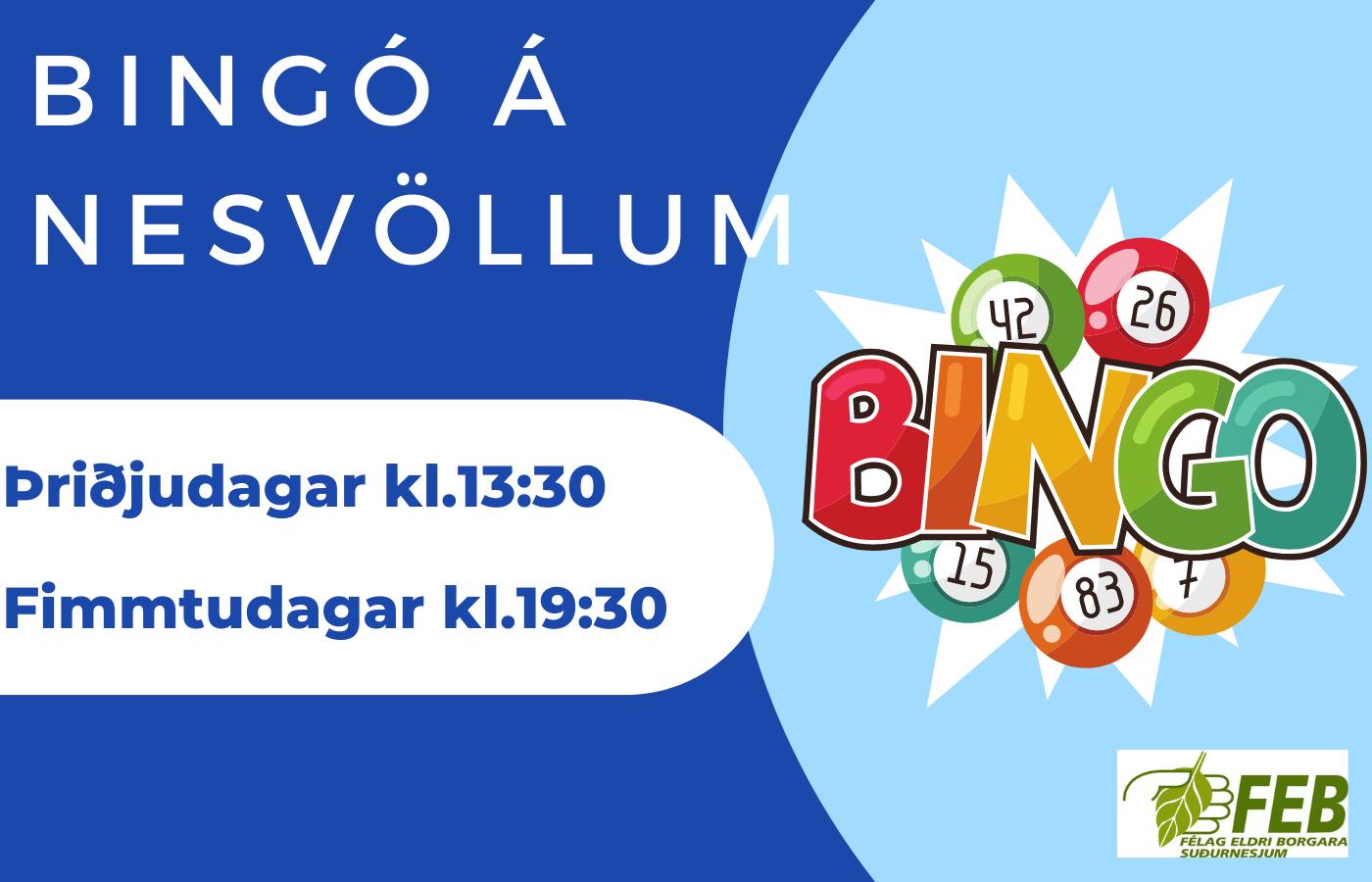 Bingó veturinn 2023-2024
